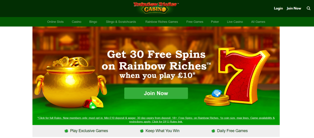 Rainbow Riches Casino