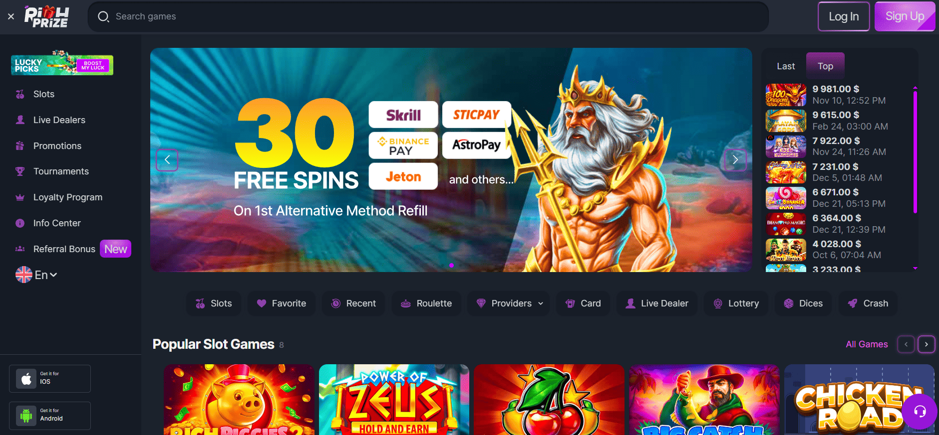 Rich Prize Casino