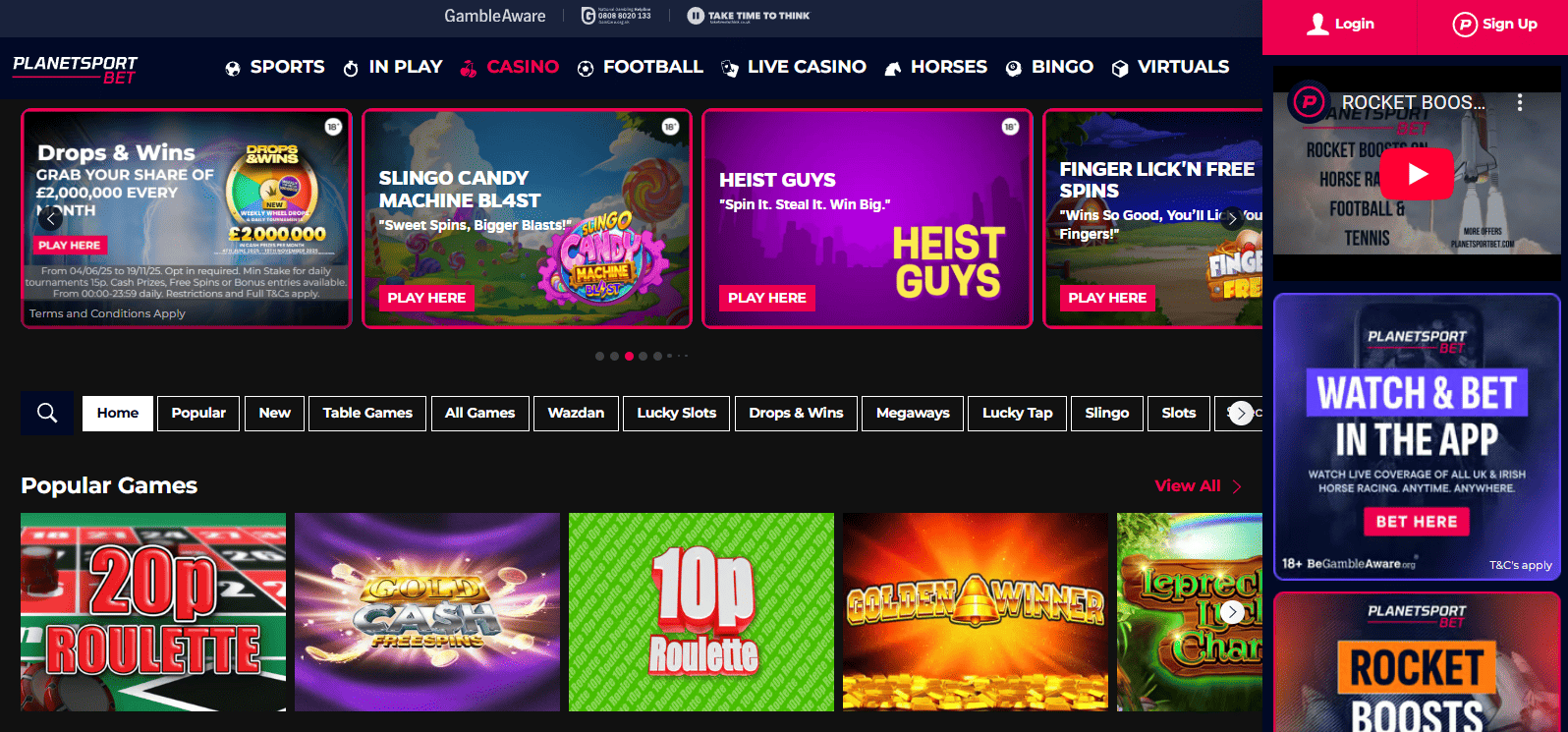 Planet Sport Bet casino