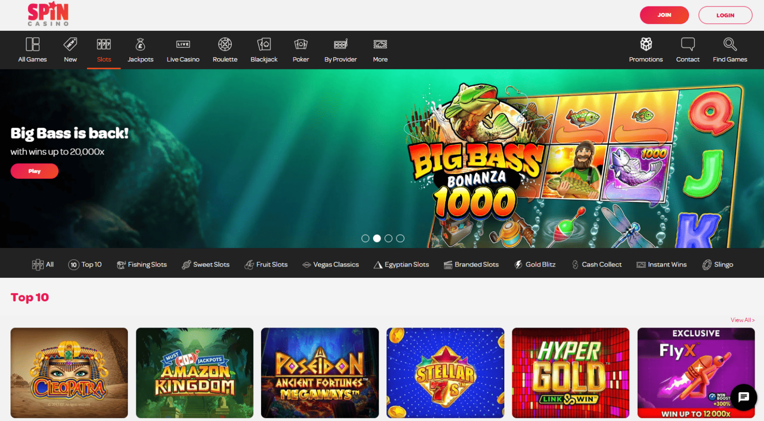 Spin Casino sister sites [October 2025] All Similar Casinos