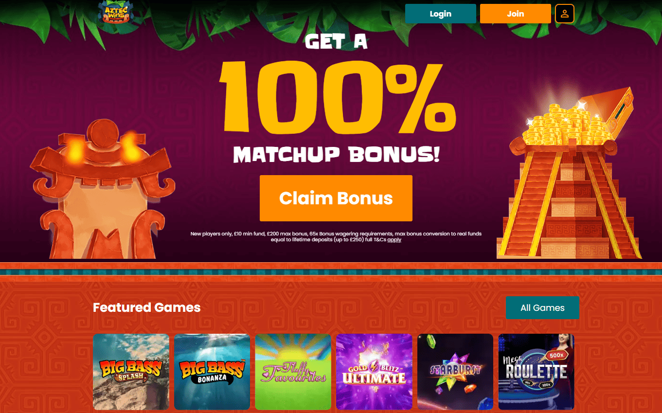 Aztec Wins Casino