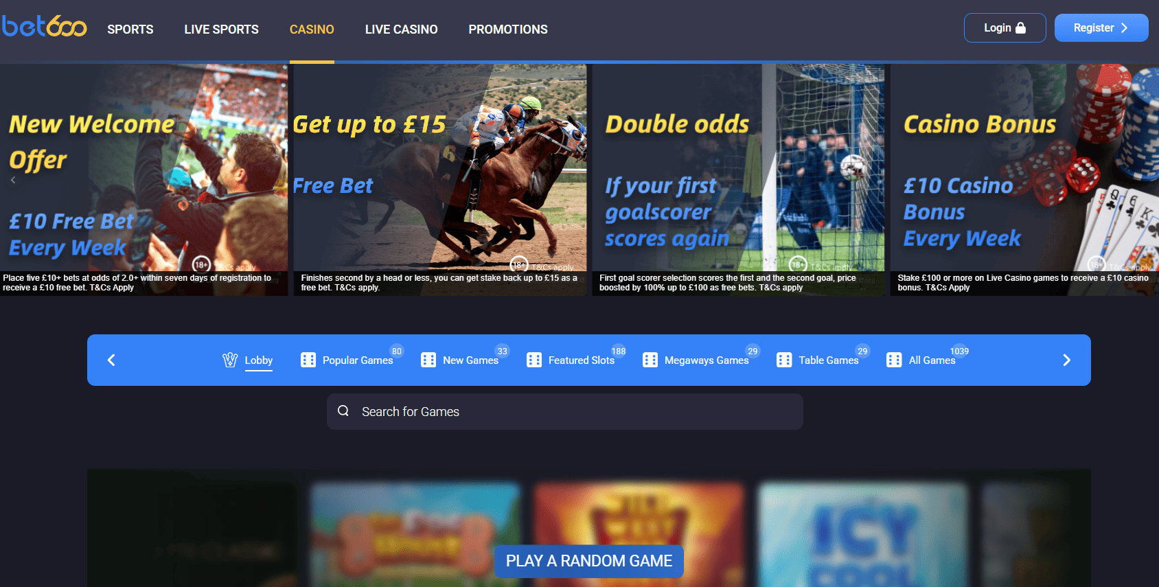 Bet600 Casino