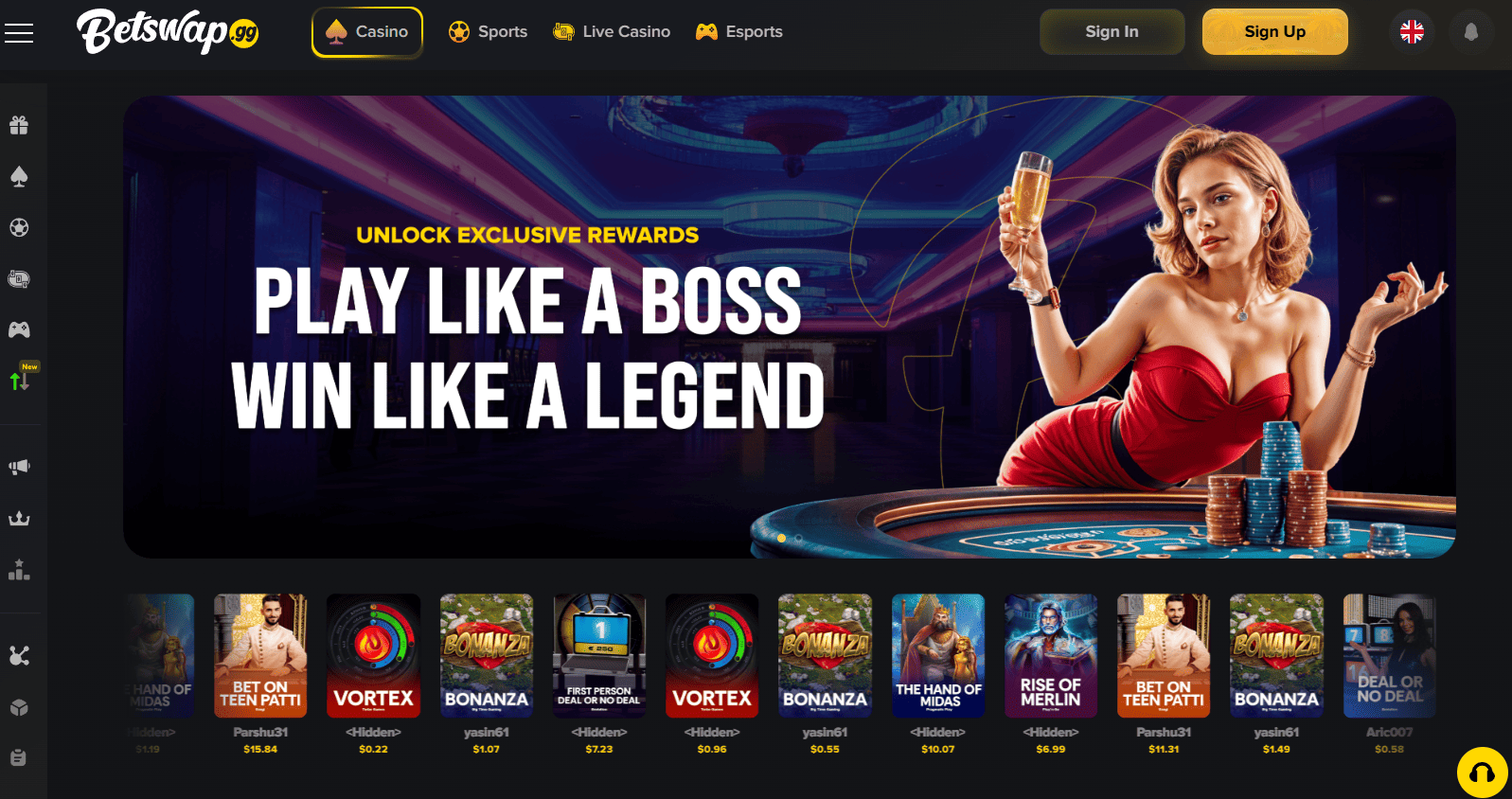Betswap Casino
