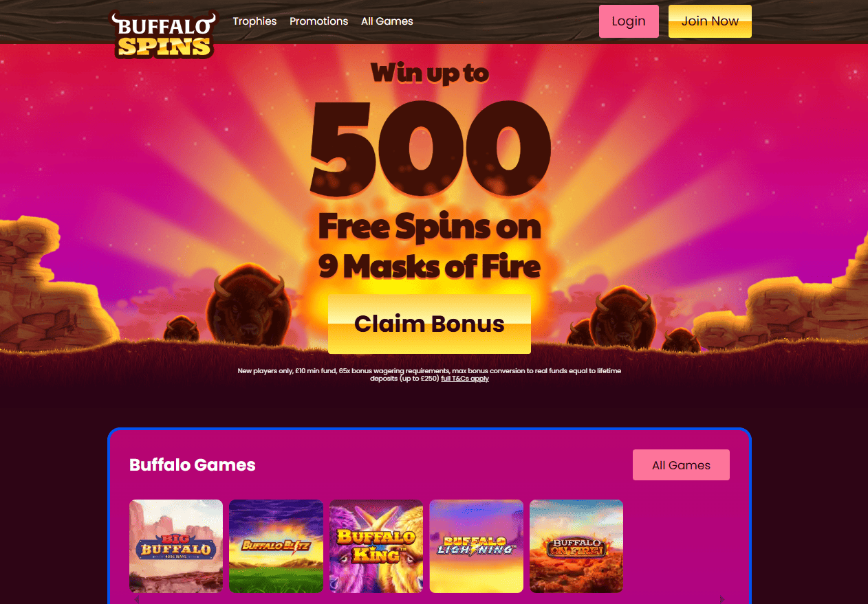 Buffalo Spins Casino
