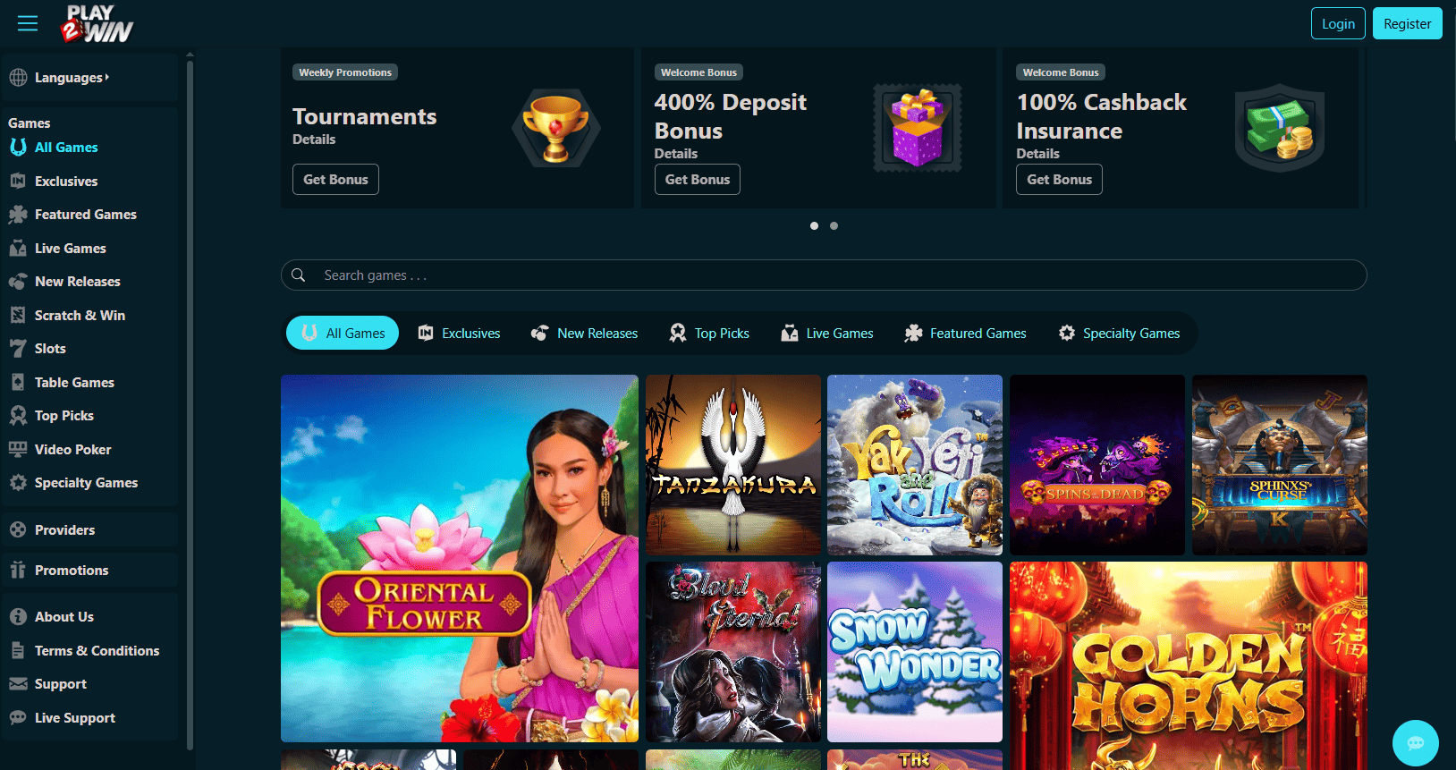 Play2win Casino