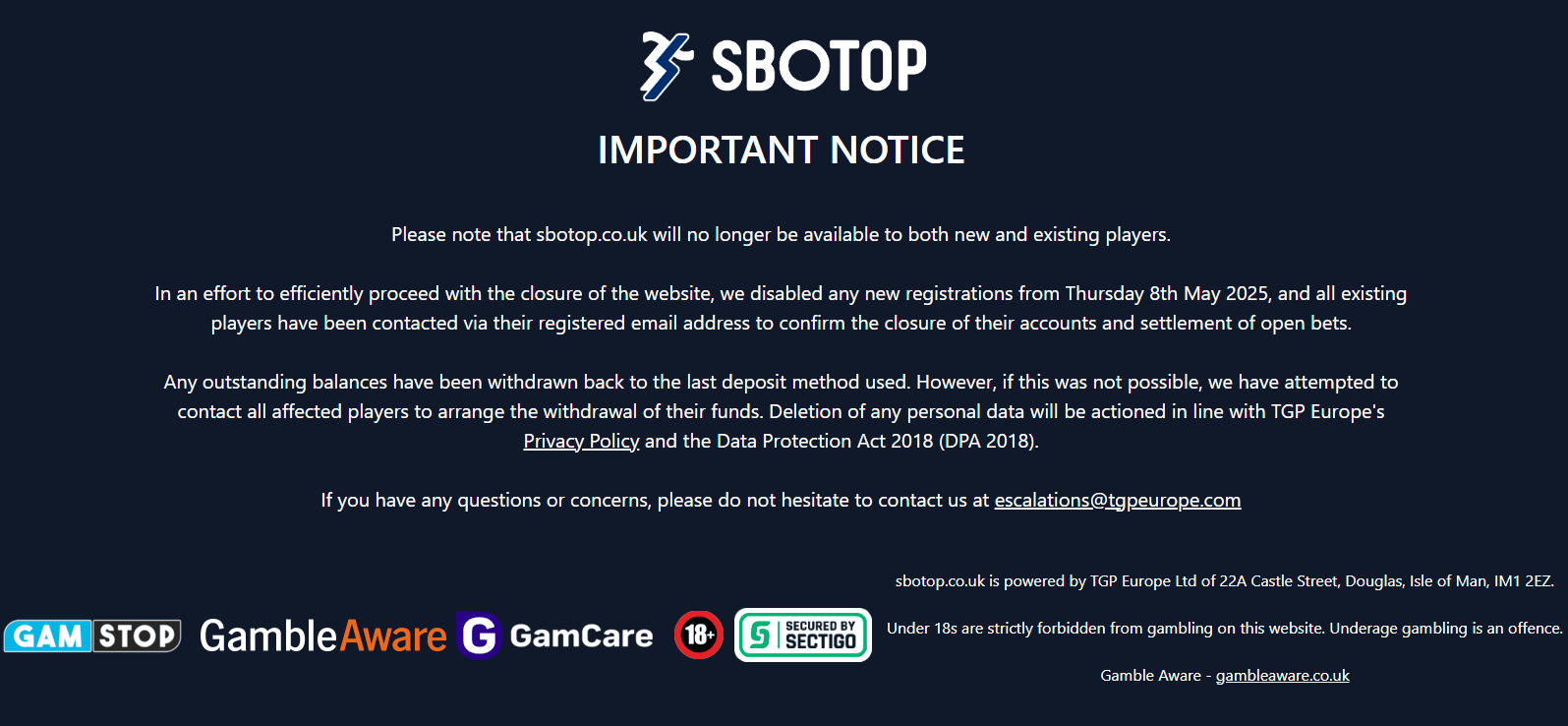 SBOTOP Casino