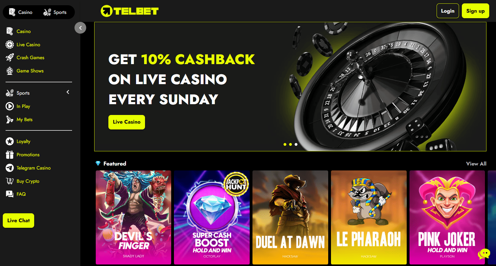 Telbet Casino