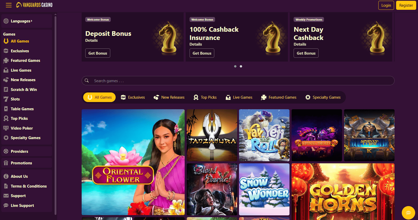 Vanguards Casino