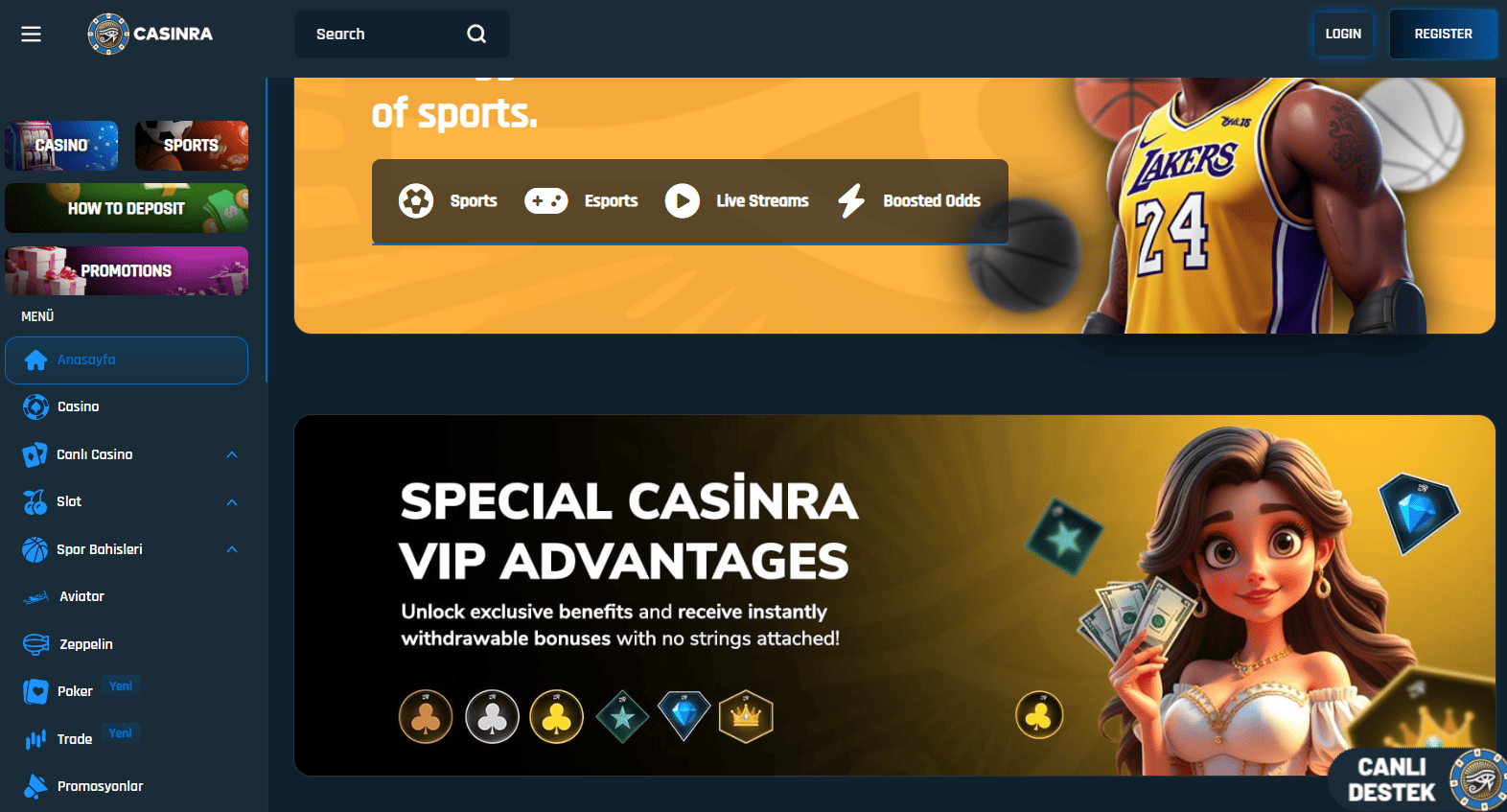 Casinra Casino