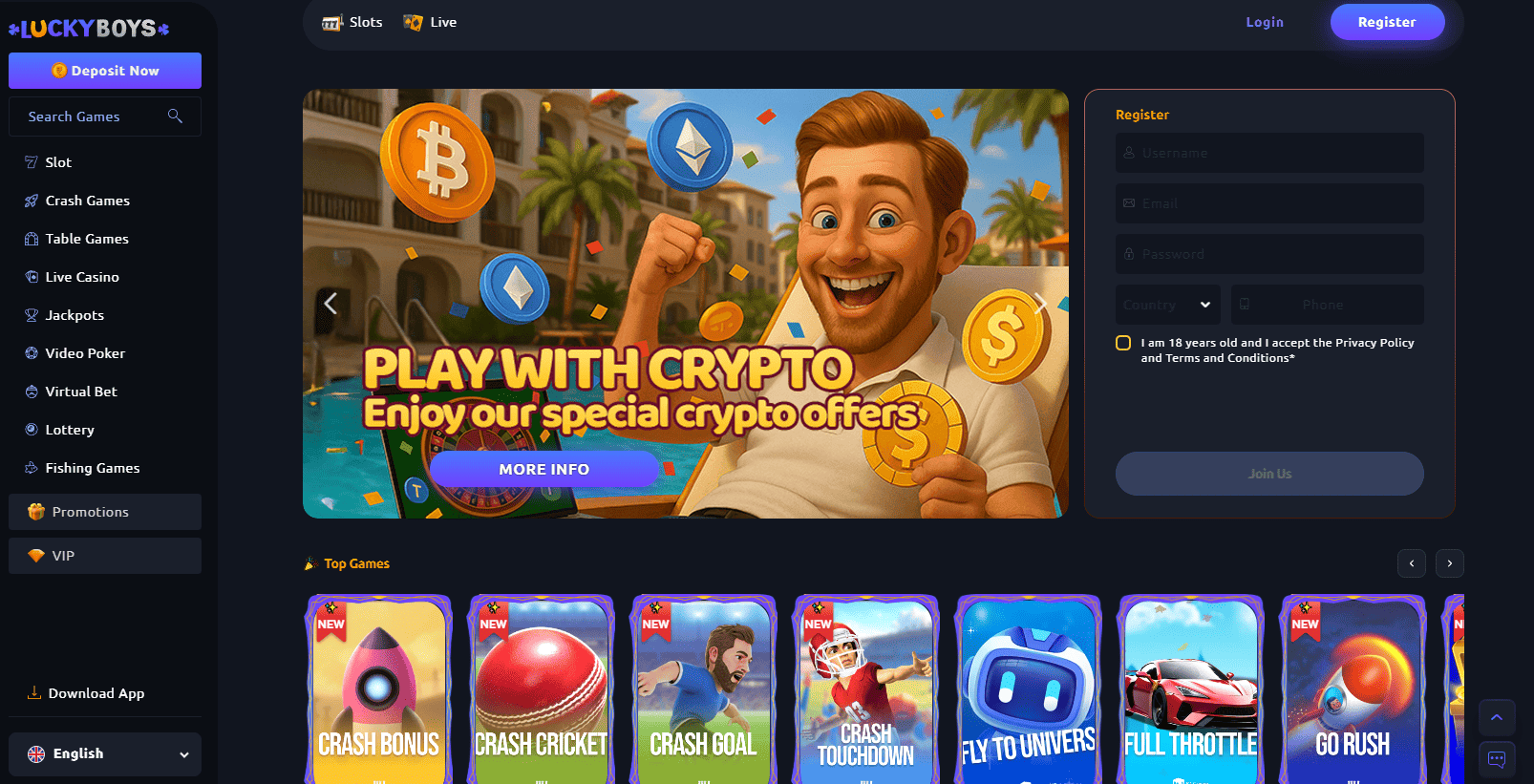 Lucky Boys casino