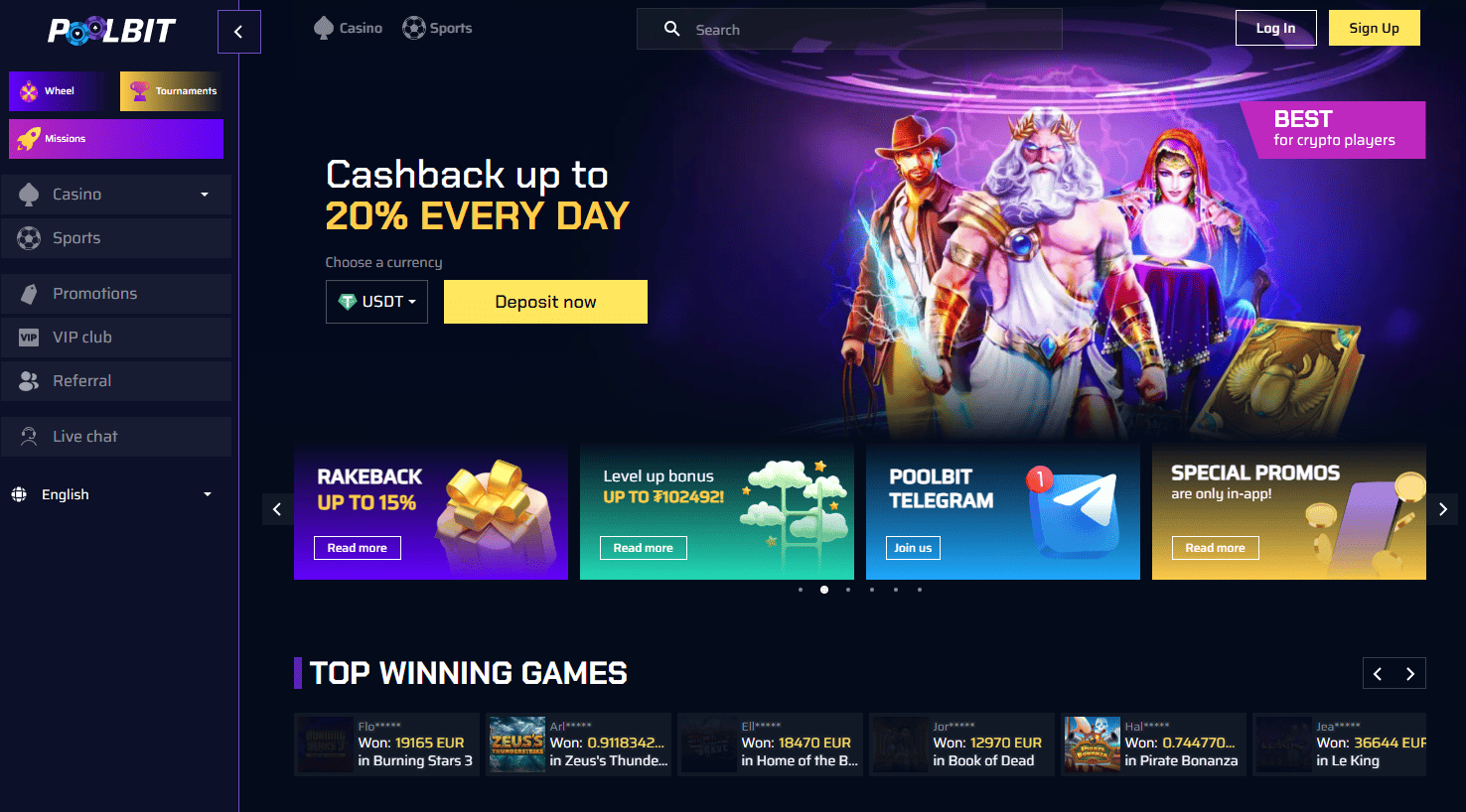 PoolBit Casino