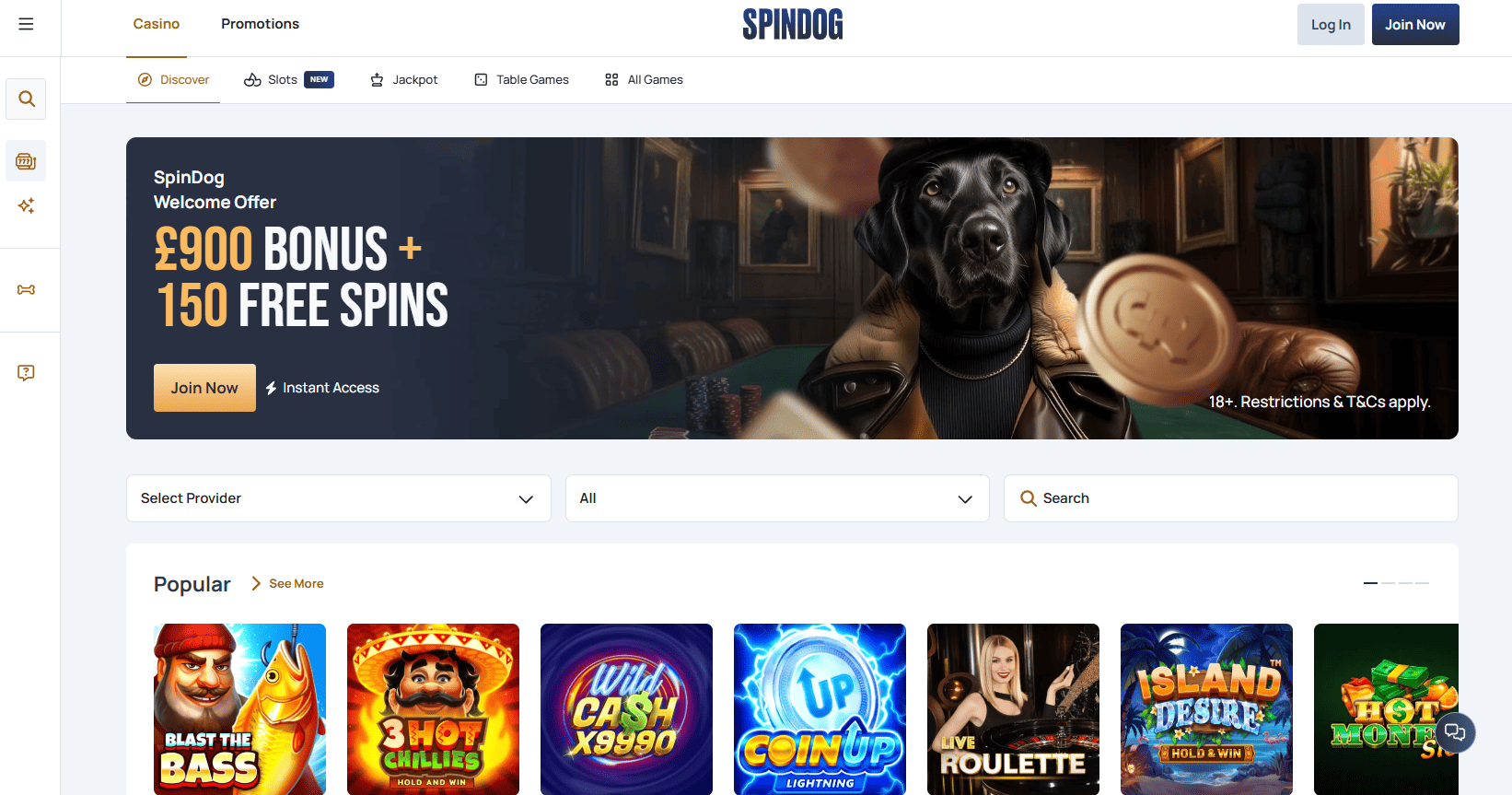 SpinDog Casino