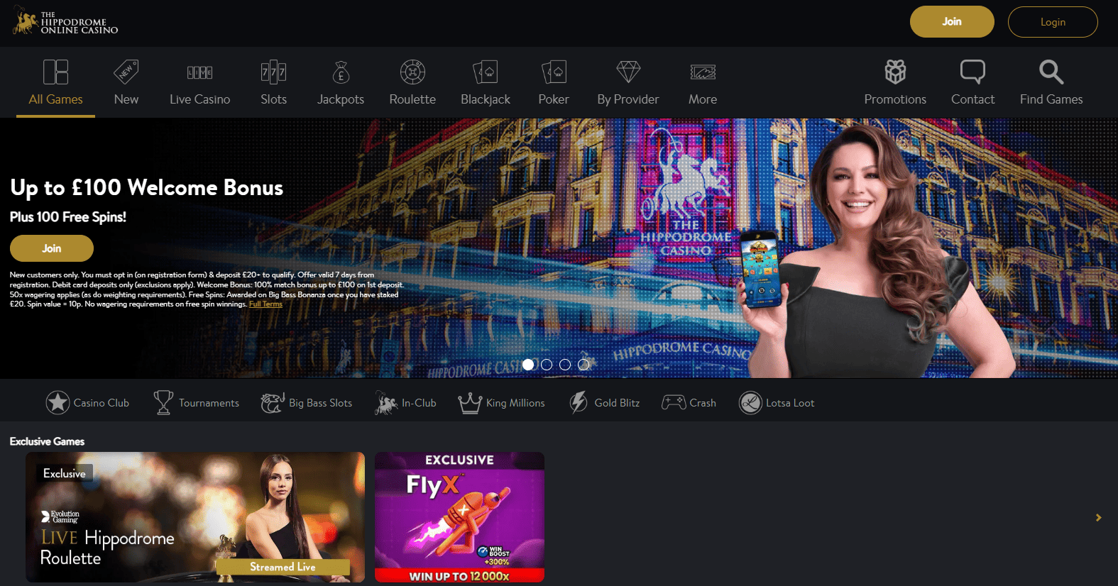 The Hippodrome Online Casino