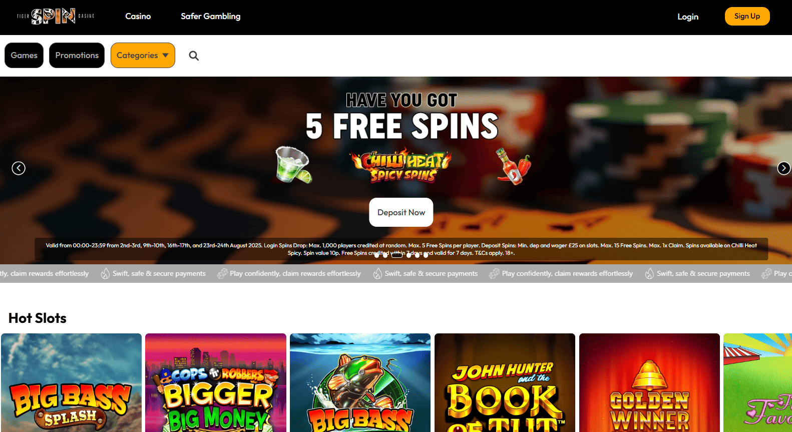 TigerSpin Casino