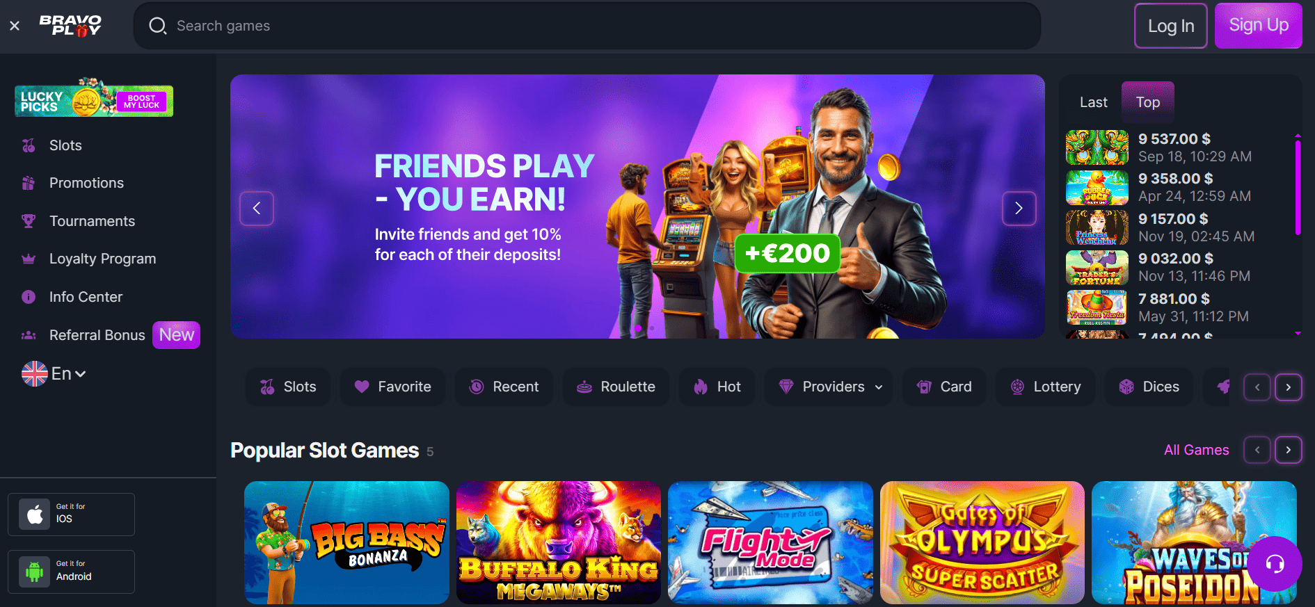 Bravoplay casino