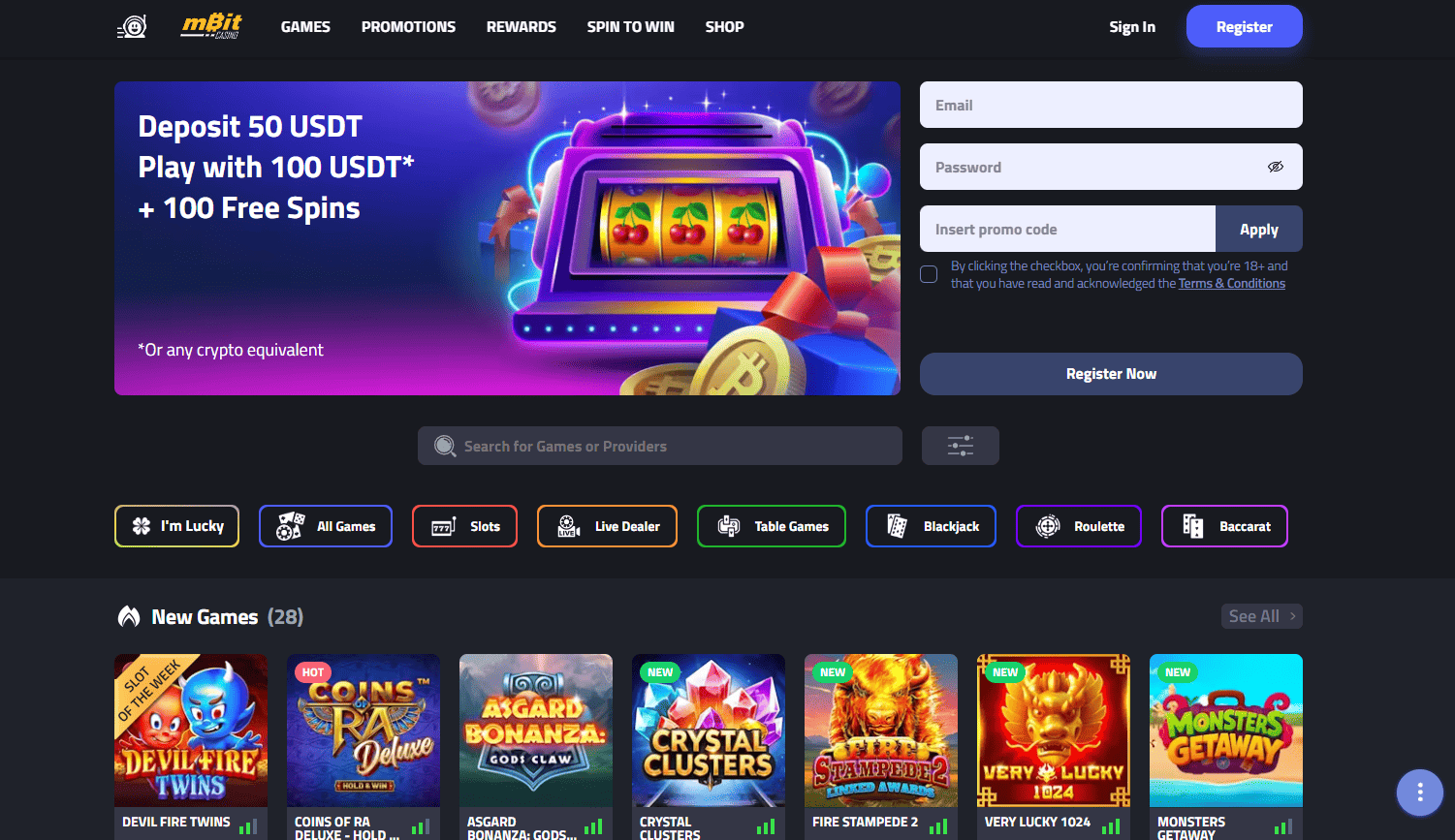 mBitCasino