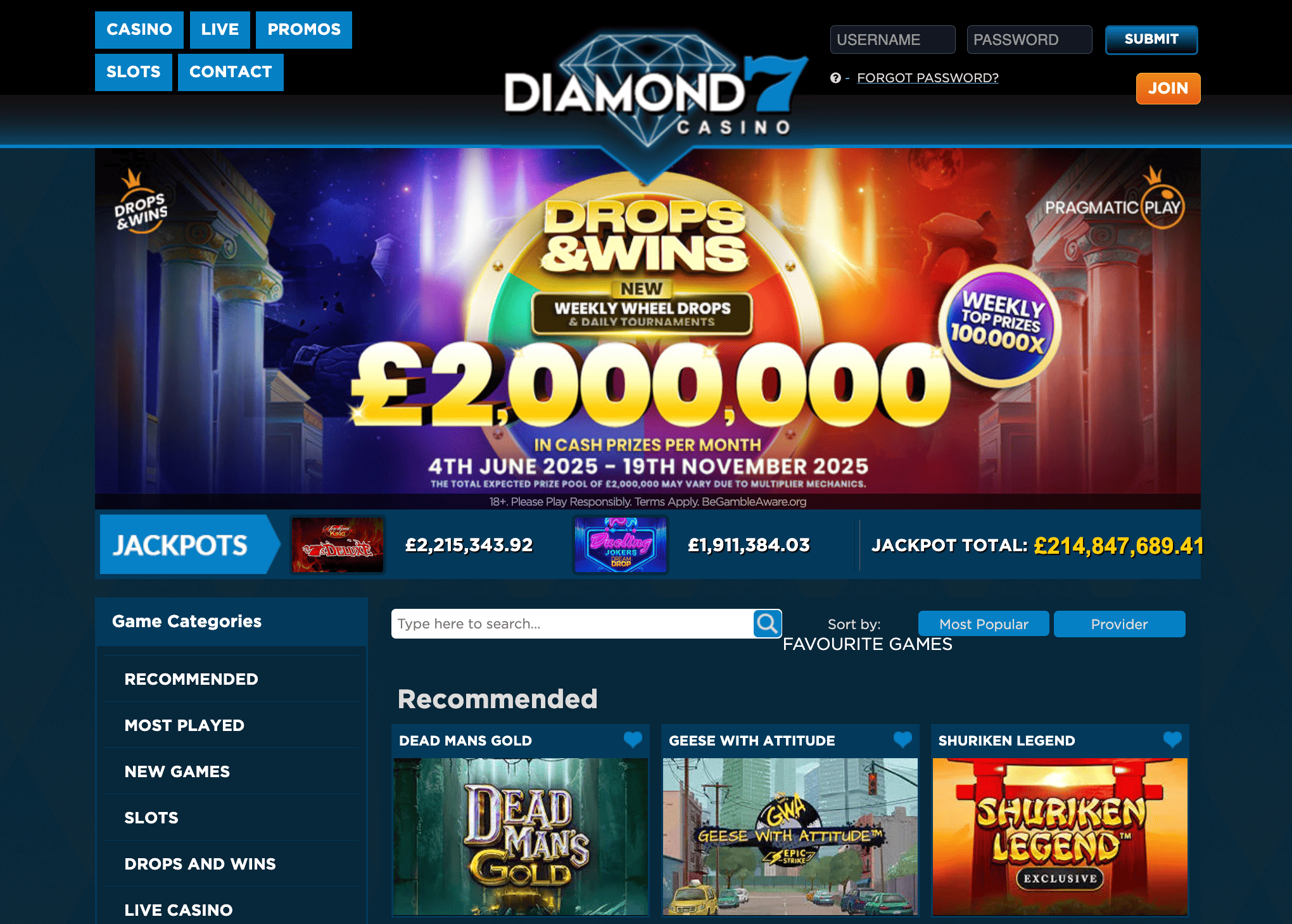 Diamond 7 Casino