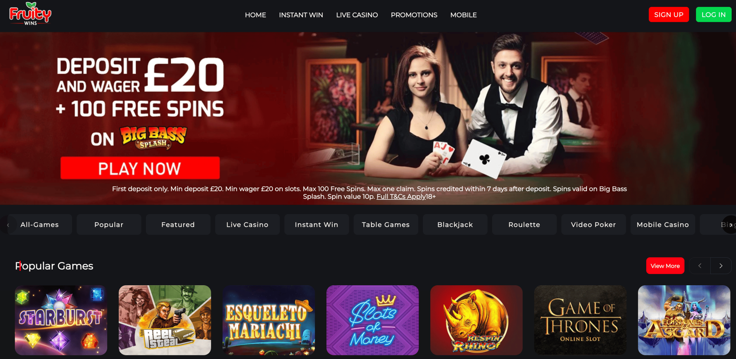 Fruity Wins Casino