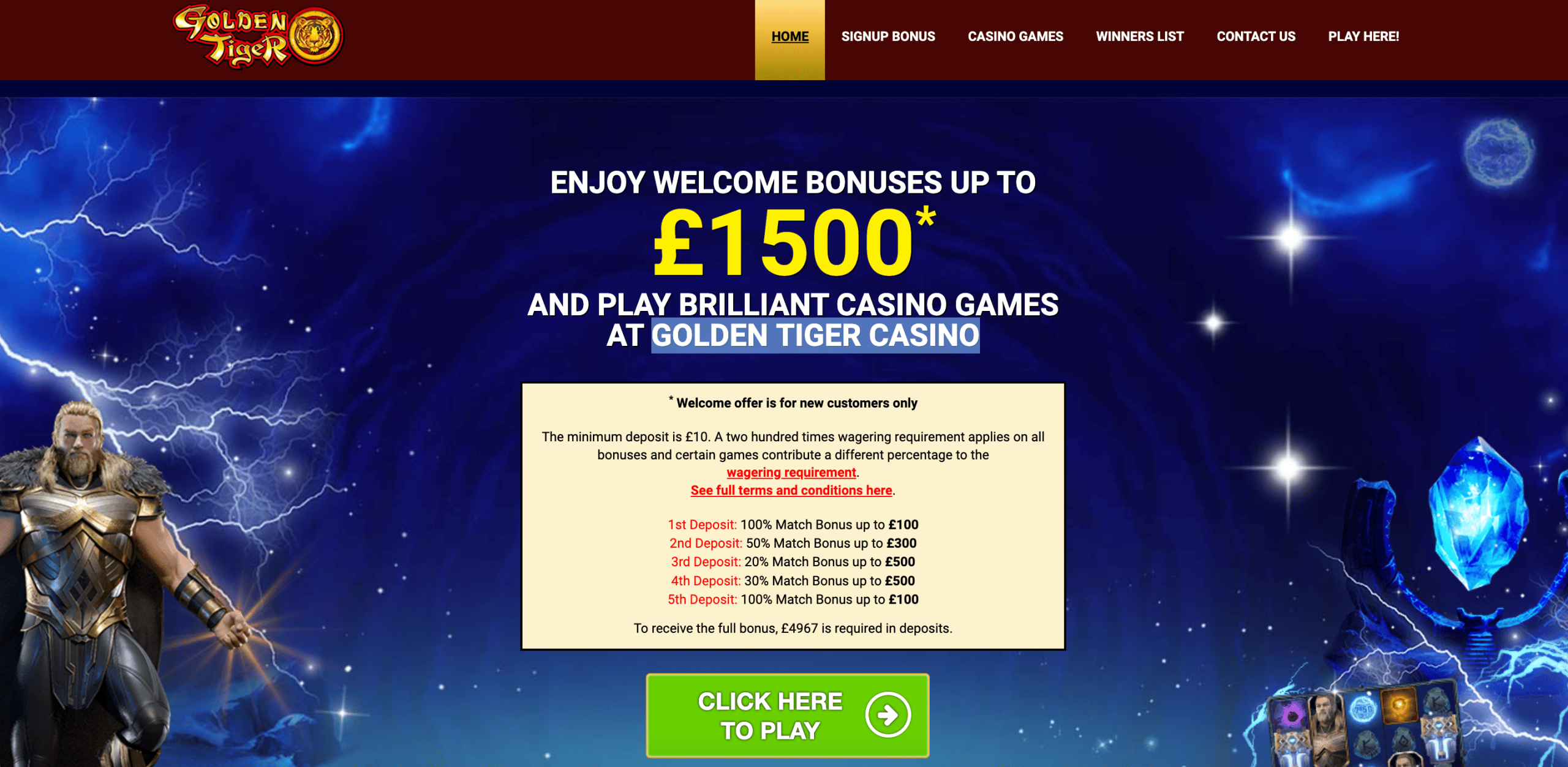 Golden Tiger Casino