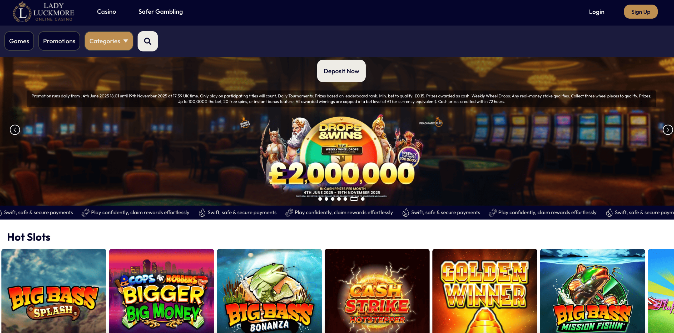 Lady Luckmore Casino