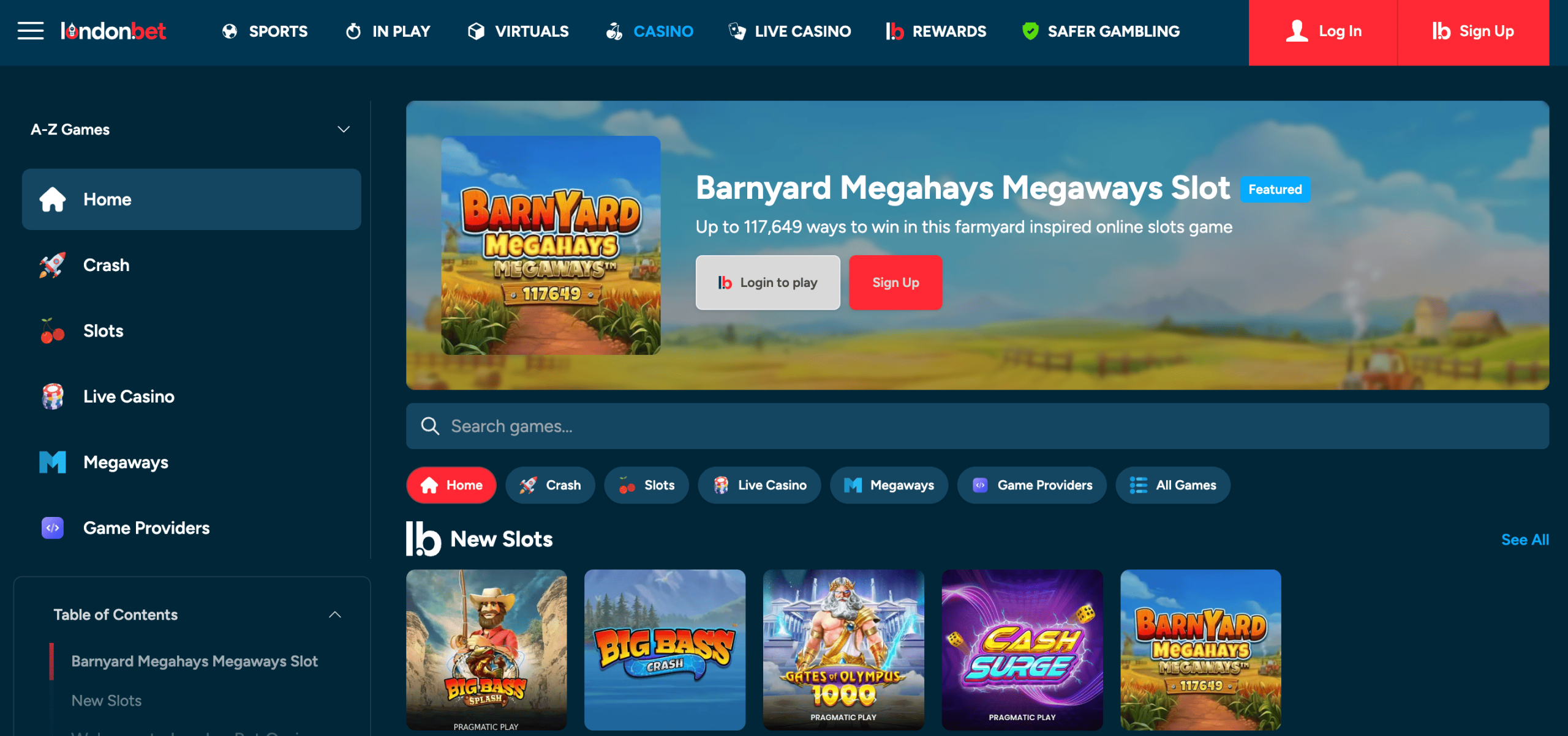 Londonbet Casino