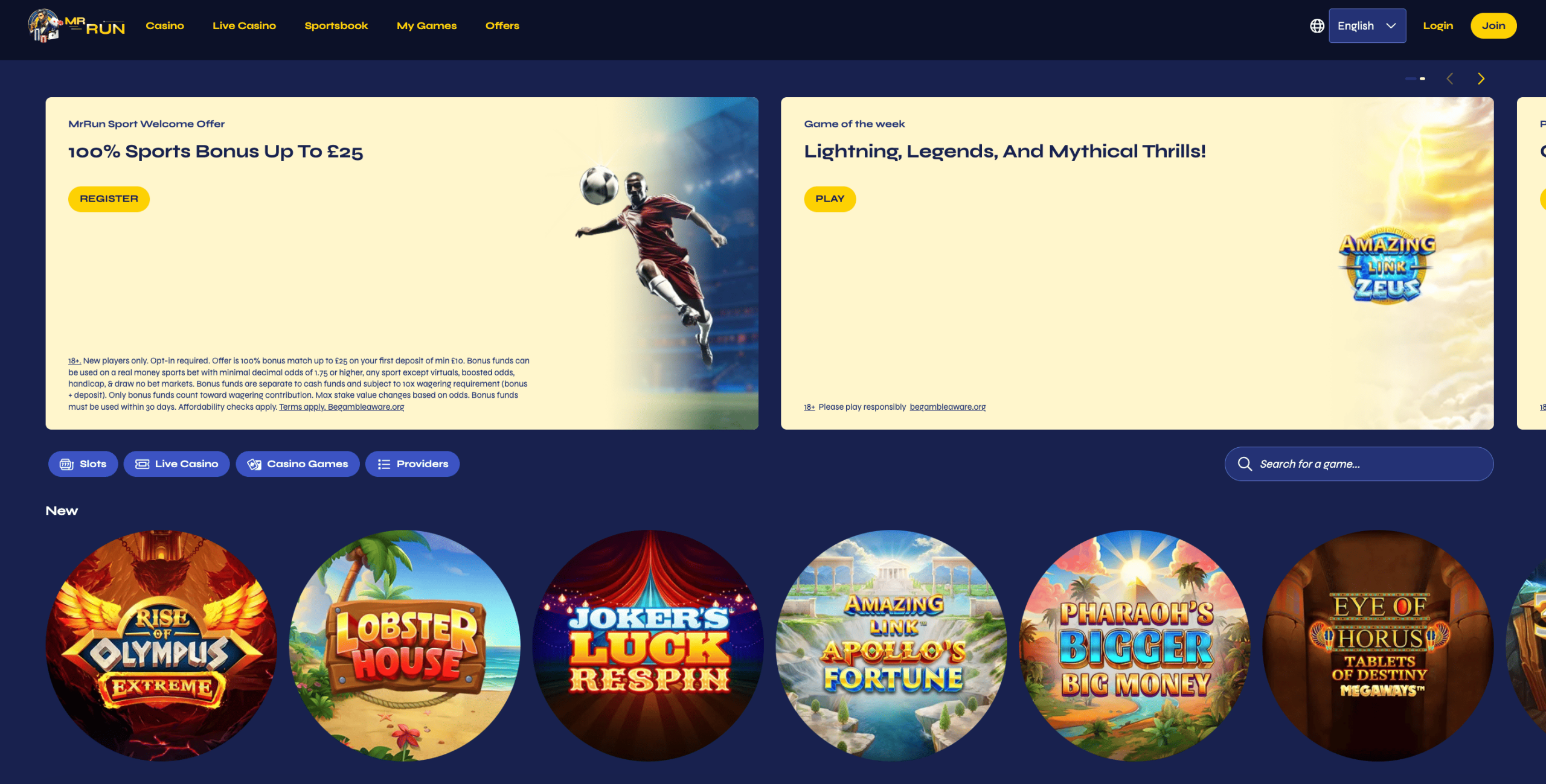 MrRun Casino