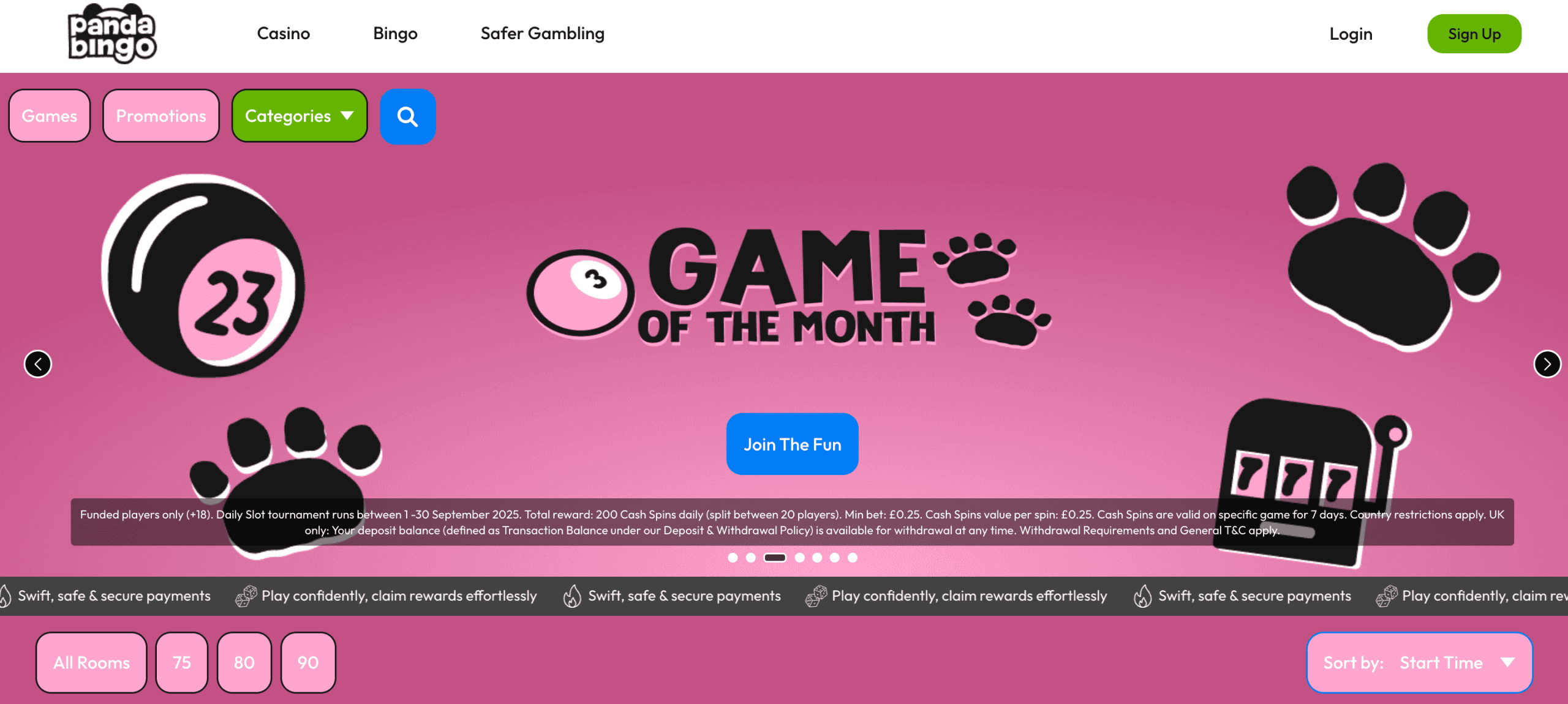 Panda Bingo Casino