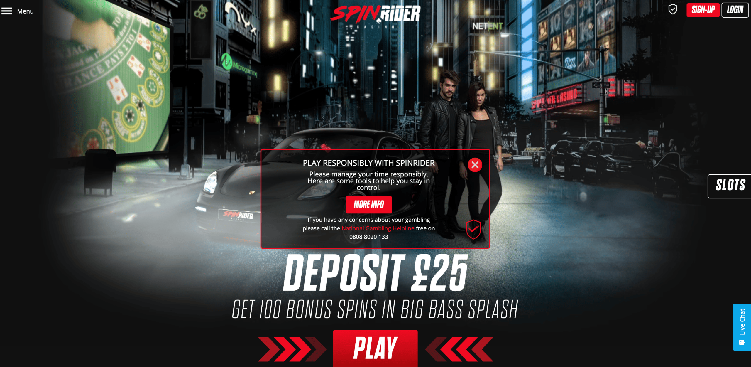 Spin Rider Casino