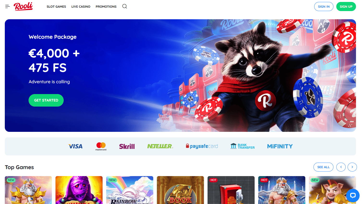 Rooli Casino