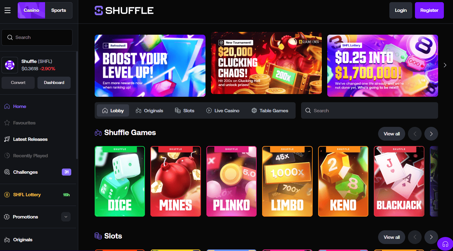 Shuffle Casino