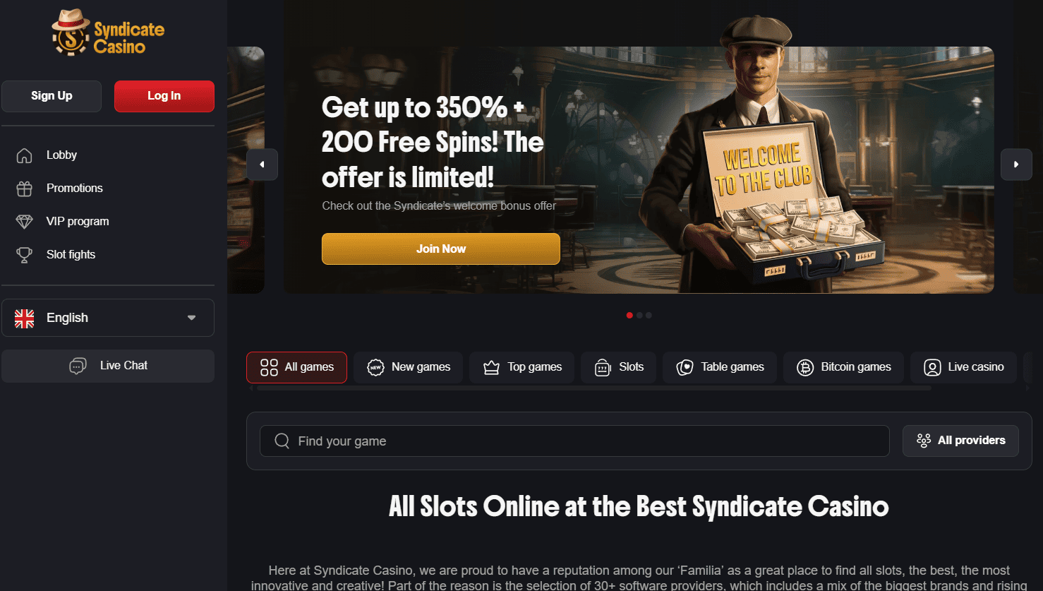 Syndicate Casino