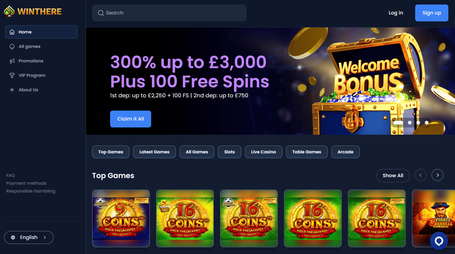Win There casino