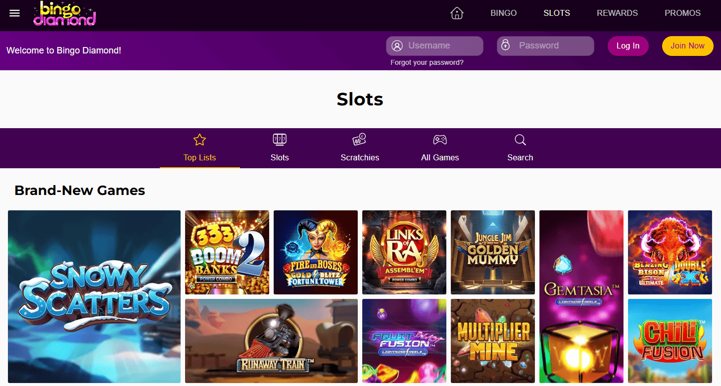 Bingo Diamond Casino