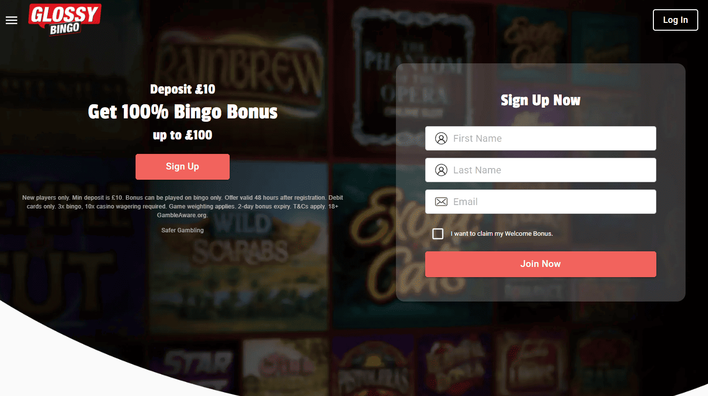 Glossy Bingo Casino