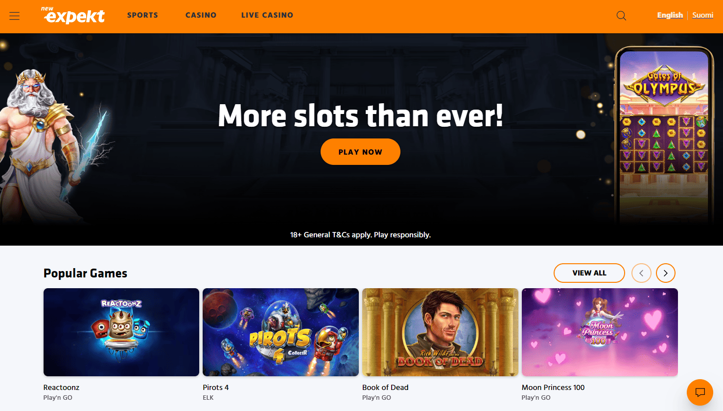 New Expekt Casino