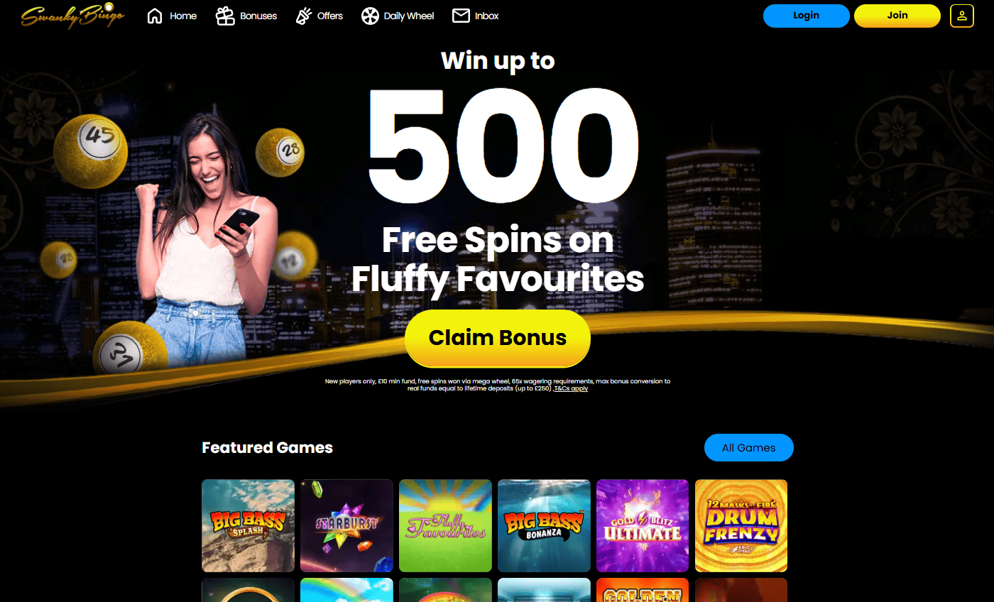 Swanky Bingo Casino