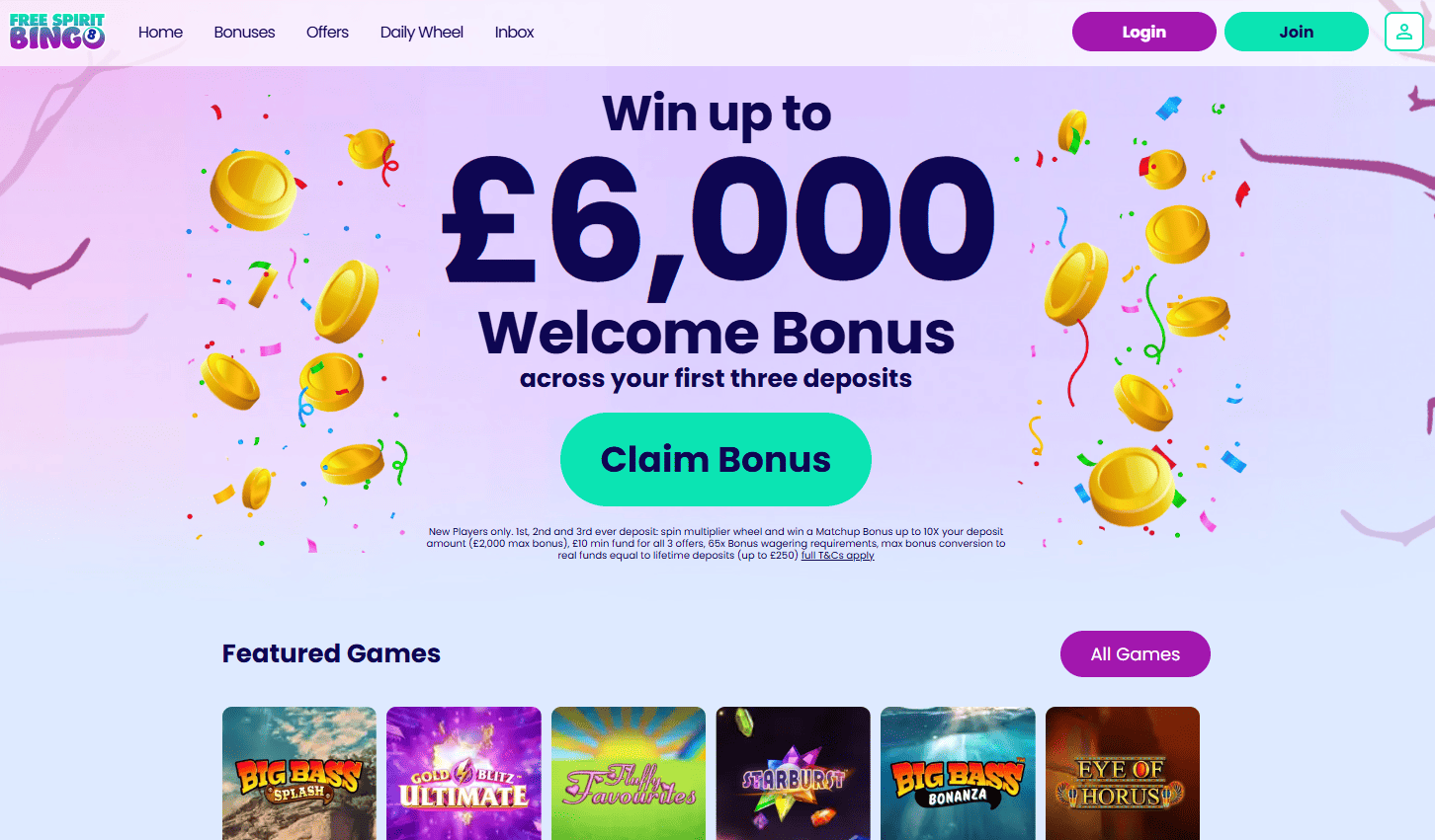 Free Spirit Bingo Casino