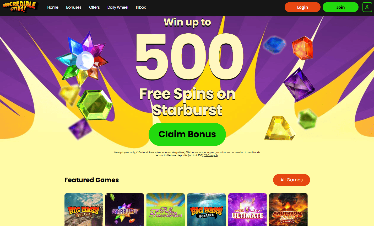 Incredible Spins Casino