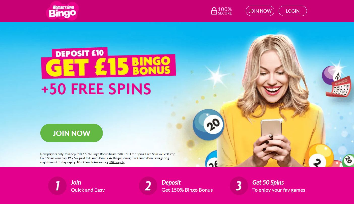 Womans Own Bingo Casino