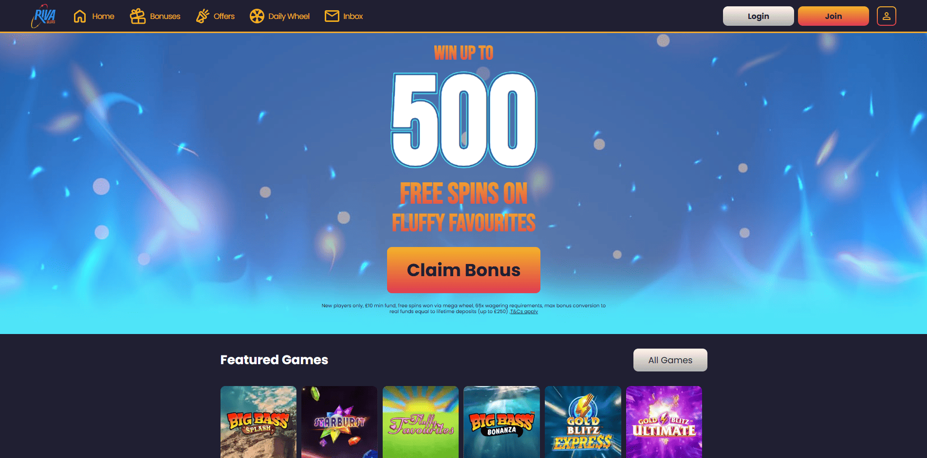 riva slots homepage