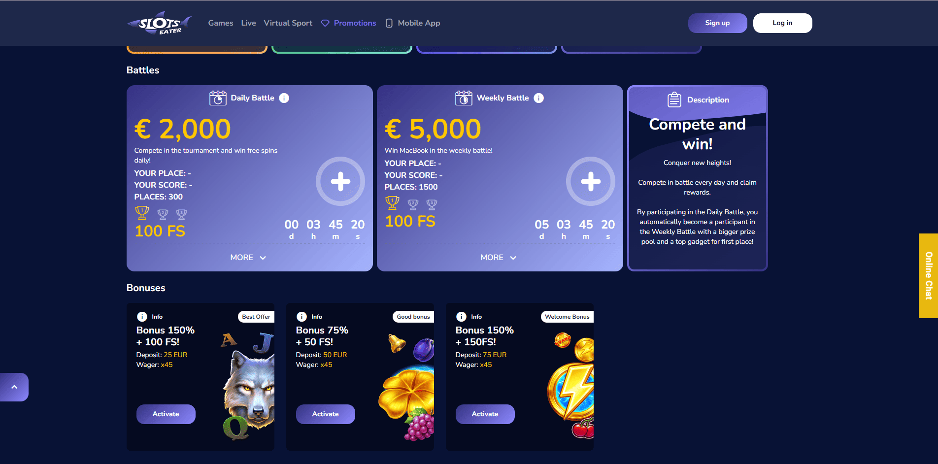 SlotsEater promo